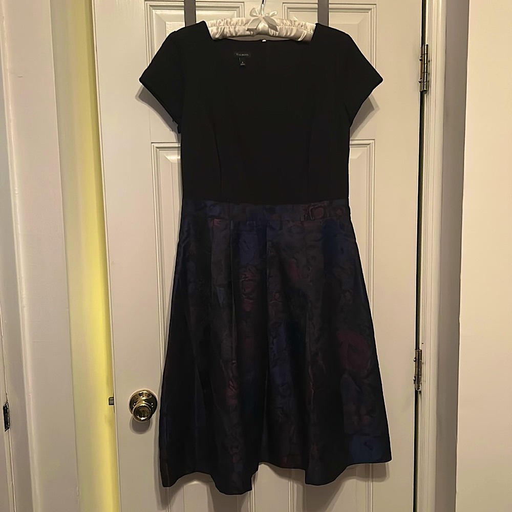 Talbots Size 8 Lined A-Line Party Dress